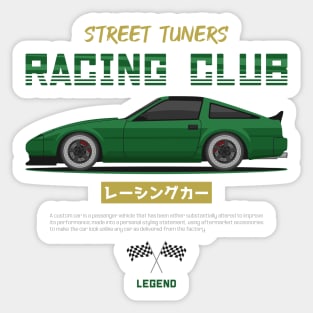 Tuner Green 300ZX Z31 JDM Sticker